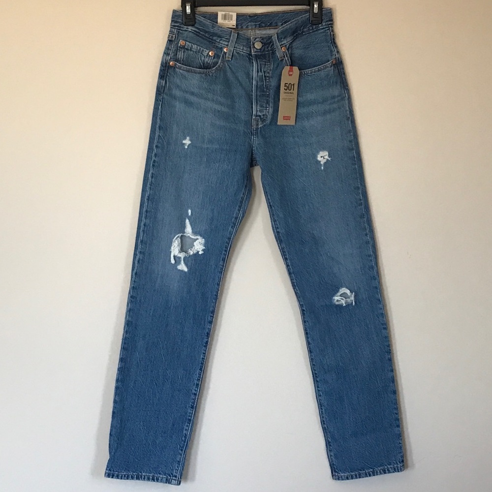Levi’s 501 original Jeans in color time lapse NWT - Picture 5 of 8